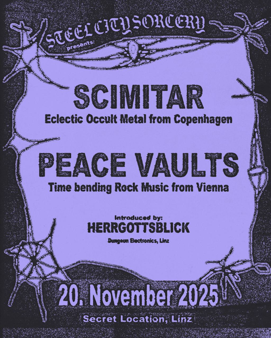 Artwork Steel City Sorcery Concert